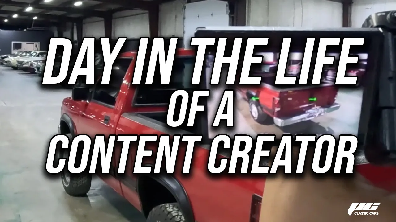 Classic Car Creator Day In The Life of Filming!